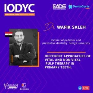 different approaches of vital and non vital pulp therapy in primary teeth